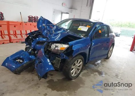 2015 Mitsubishi Outlander Sport Es from USA, damaged, VIN 4A4AP3AU7FE017370